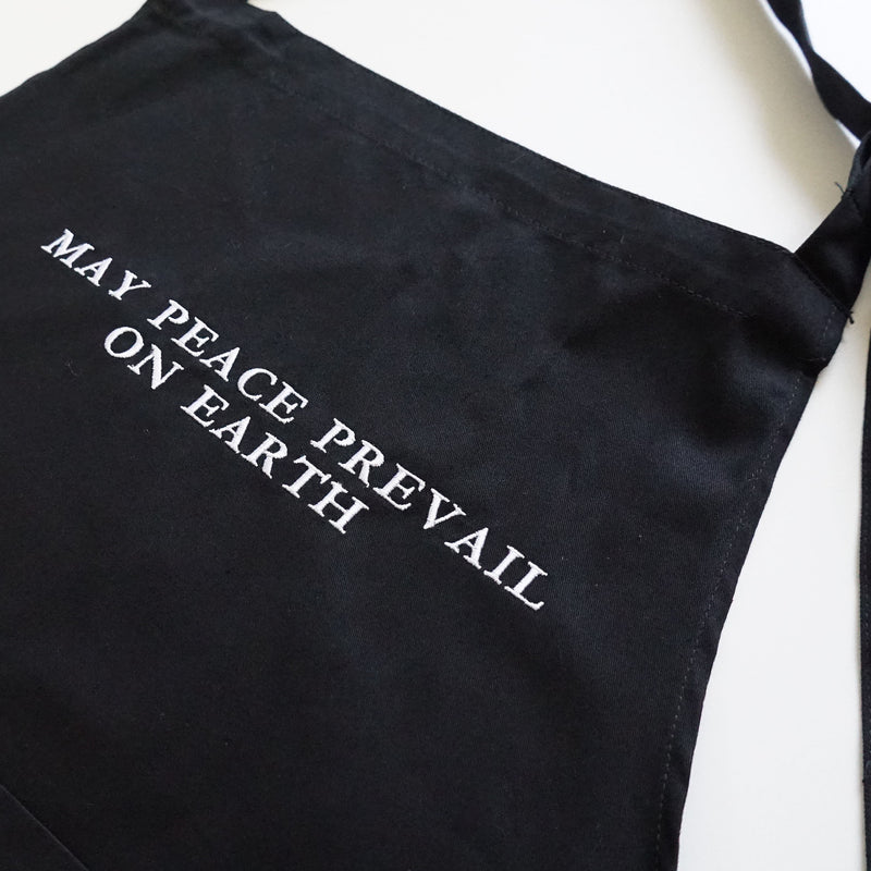 May Peace Prevail On Earth Apron