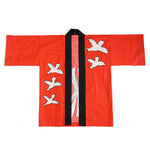 Japanese Happi (半被 Short Kimono) - May Peace Prevail On Earth design