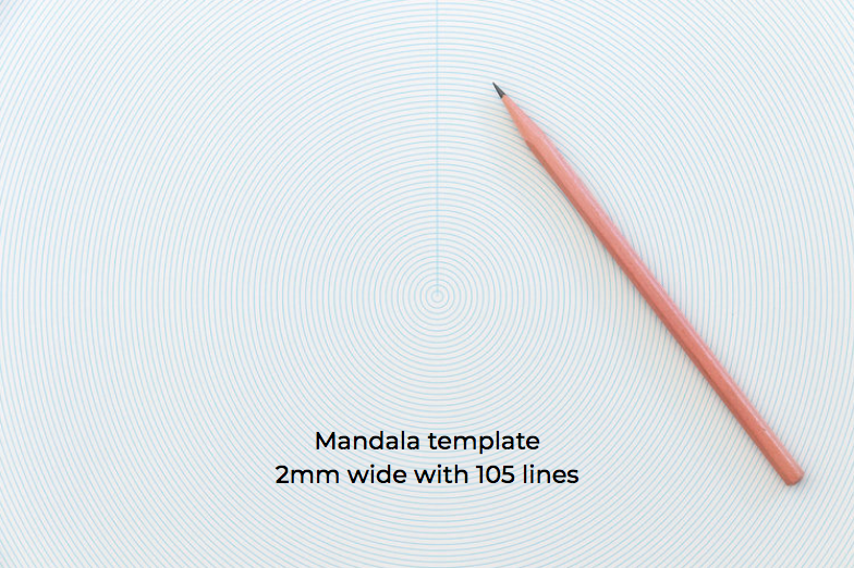 Large Mandala Paper (560 x 560mm)