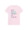 Pink Water Colour T-shirt (Kids)