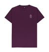 Purple May Peace Prevail On Earth T-shirt (Unisex)