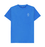 Bright Blue May Peace Prevail On Earth T-shirt (Unisex)