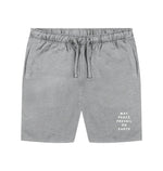 Athletic Grey May Peace Prevail On Earth Shorts (Unisex)