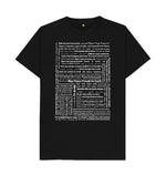 Black May Peace Prevail On Earth T-shirt (Unisex) in 90 Languages