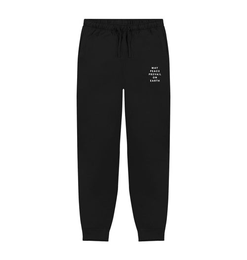 Black May Peace Prevail On Earth Jogger (Unisex)