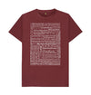 Red Wine May Peace Prevail On Earth T-shirt (Unisex) in 90 Languages